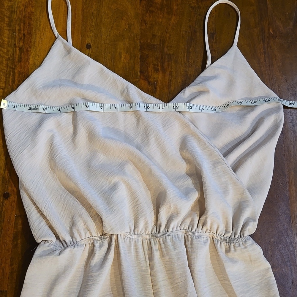 NWOT C Brand Tan Jumpsuit Size 1X - Picture 5 of 8